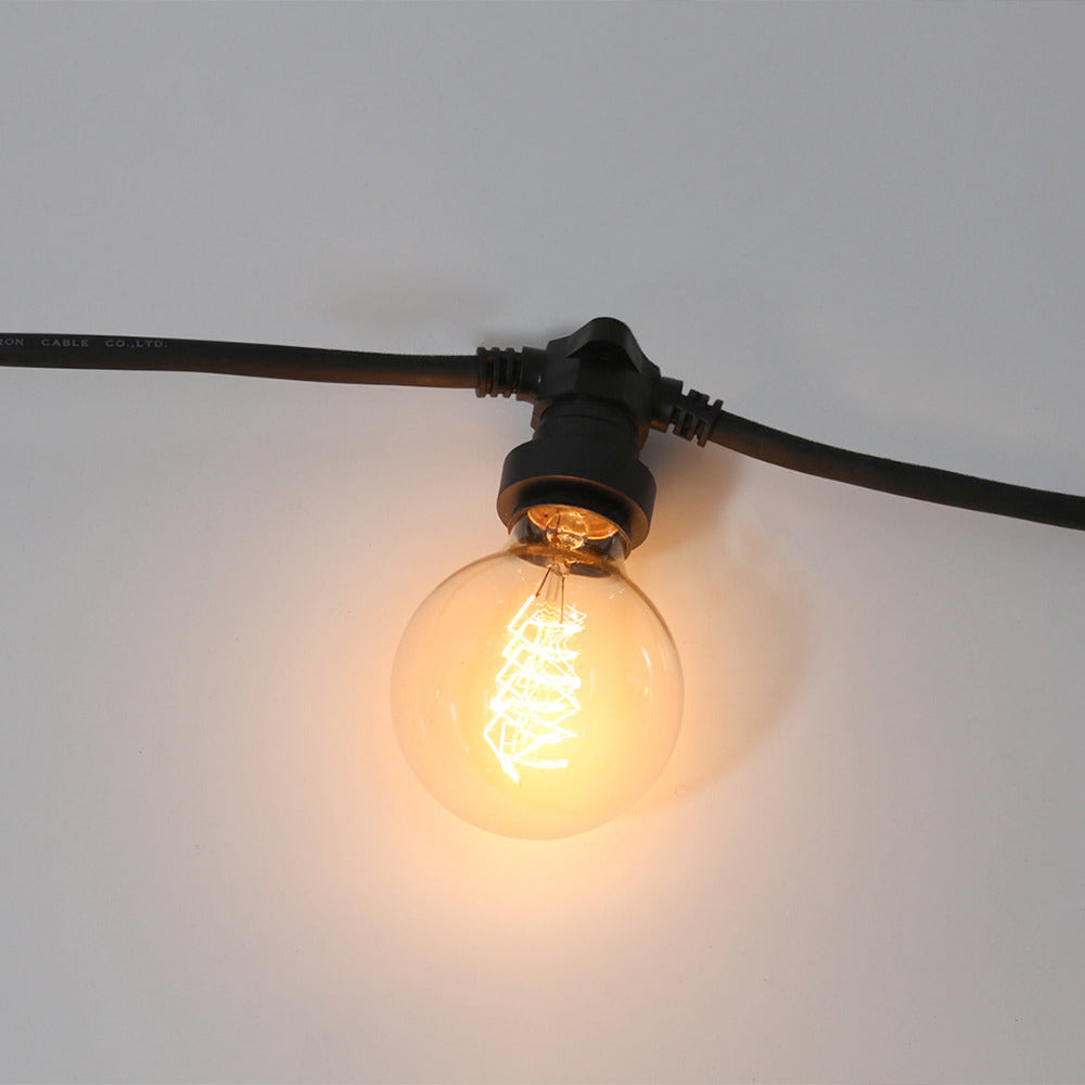 Buy Festoon Lights Australia Festoon Light Outdoor Black - LL001FS03B