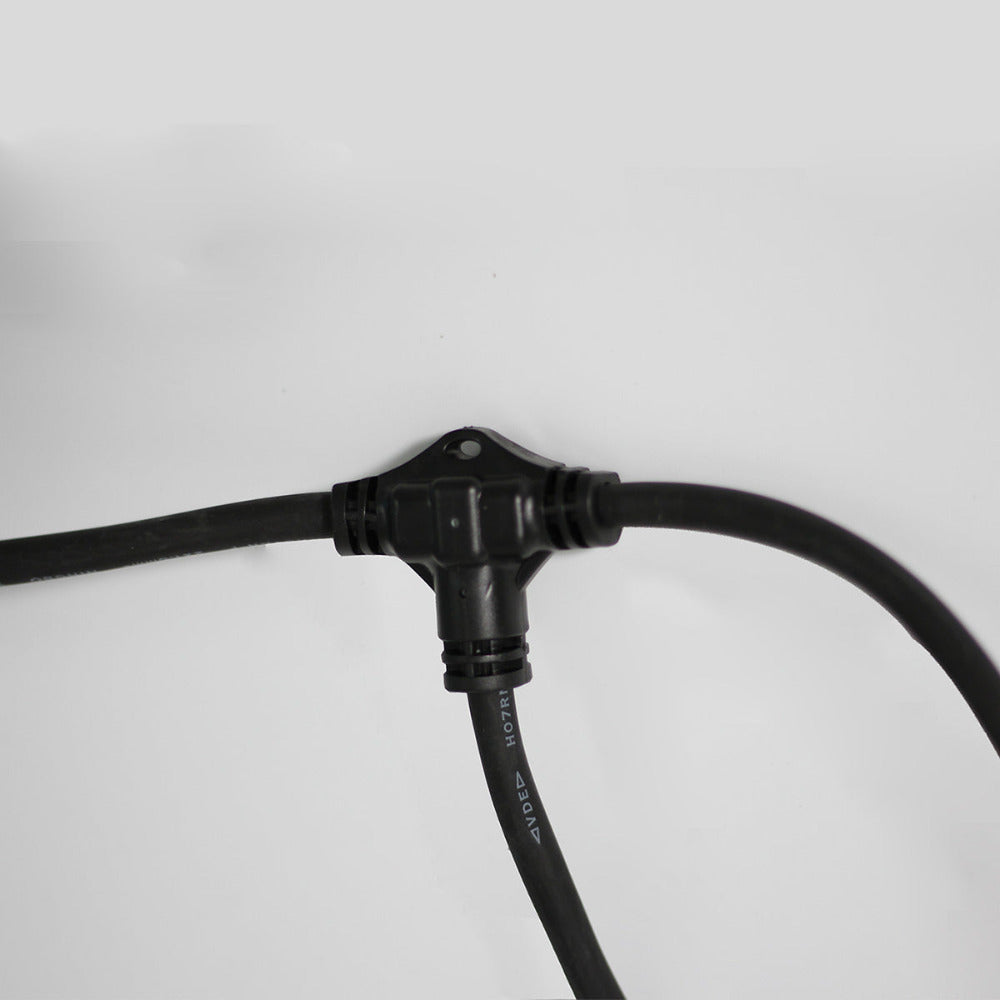 Buy Festoon Lights Australia Festoon Light Outdoor Hanging Black - LL001FS04B