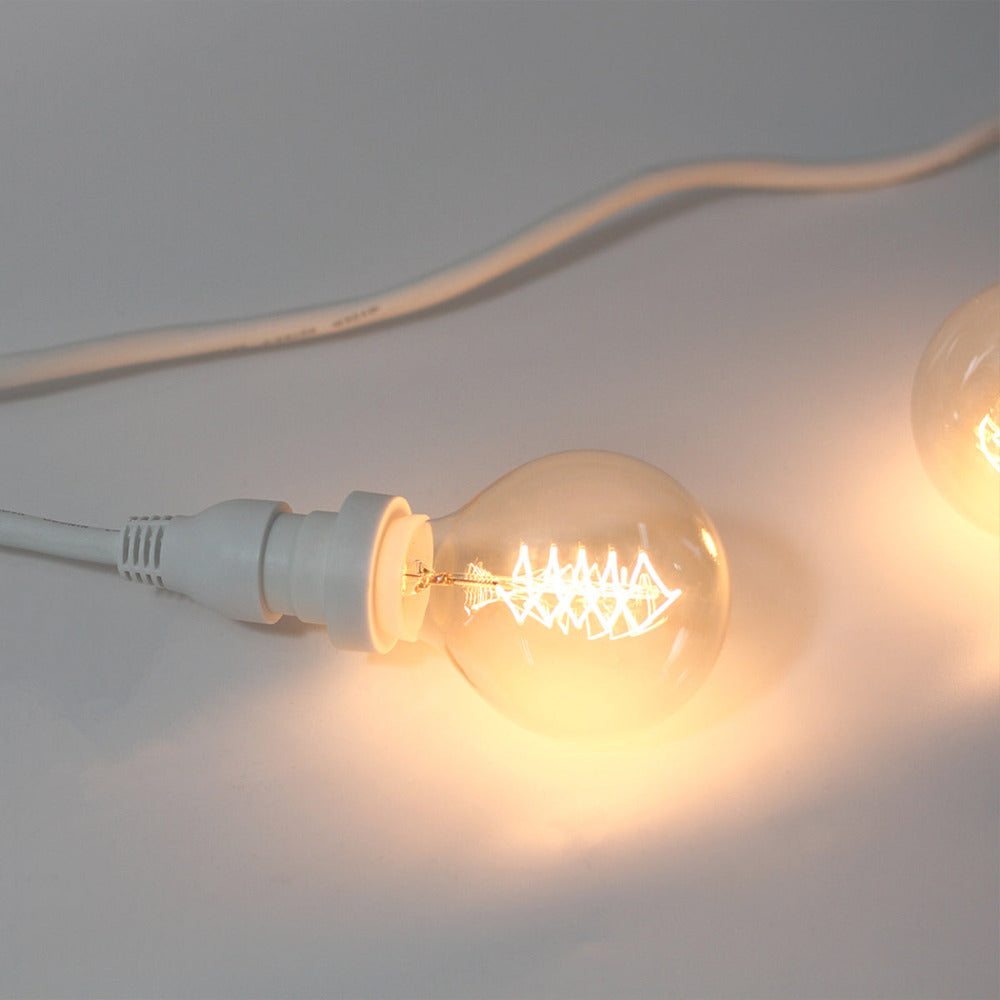 Buy Festoon Lights Australia Festoon Light Outdoor Hanging White - LL001FS04W