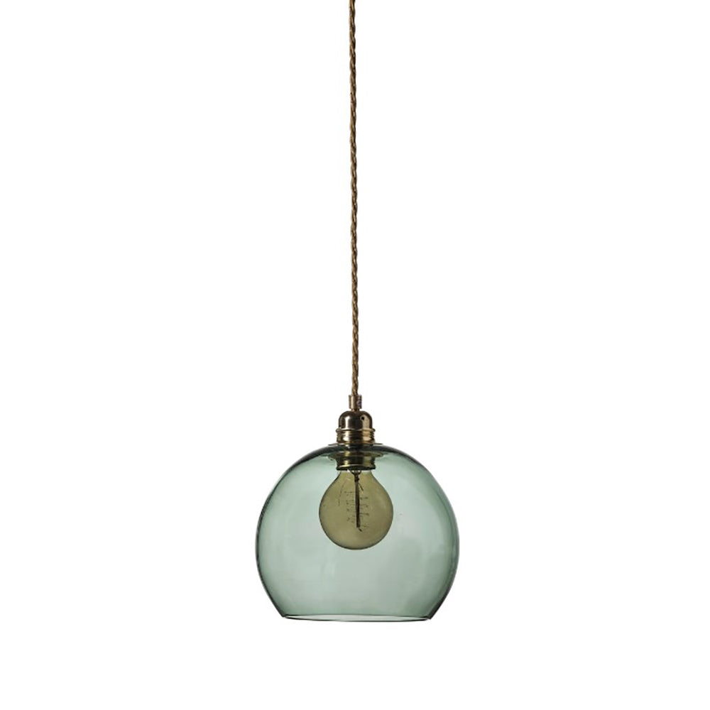 Buy Pendant Lights Australia Rowan Pendant Light W220mm Glass Matt Gold - LA101