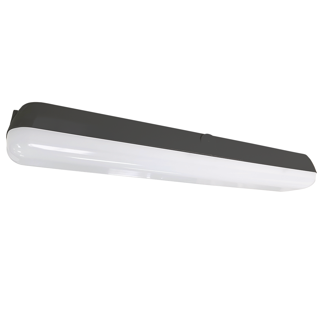 Buy LED Batten Lights Australia Gibraltar LED Batten Light 15W Grey Polycarbonate 3CCT - SL9722/15TC