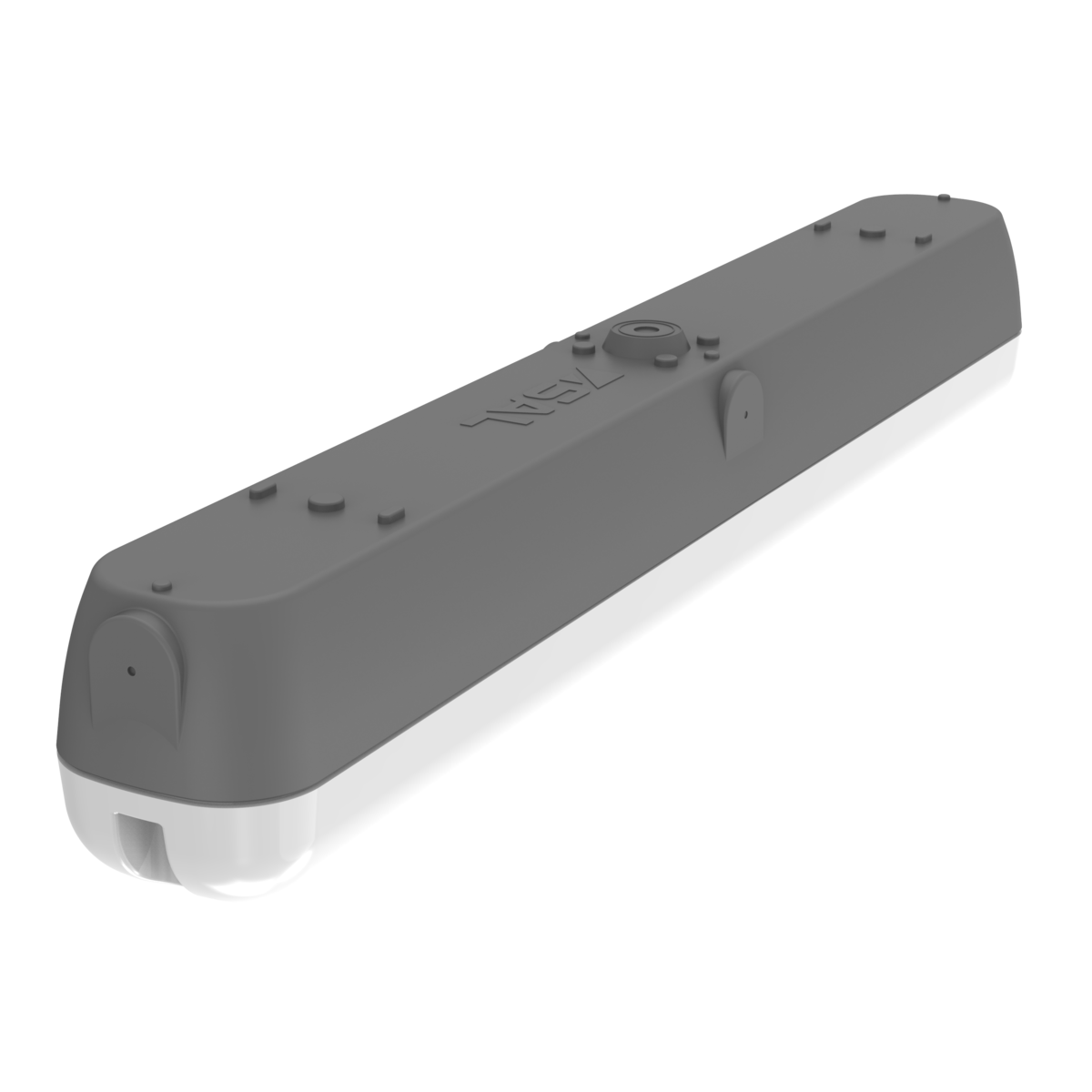 Buy LED Batten Lights Australia Gibraltar LED Batten Light 15W Grey Polycarbonate 3CCT - SL9722/15TC