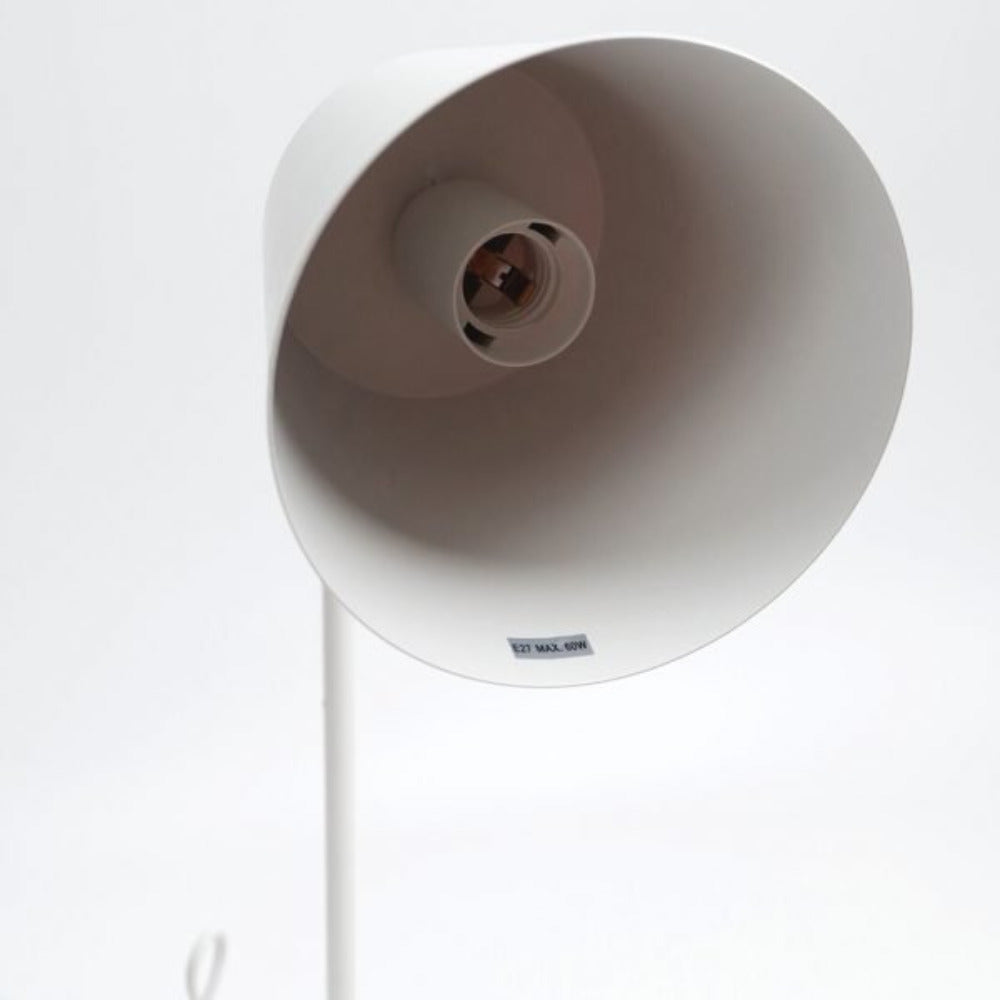 Buy Desk Lamps Australia Mak Table Lamp in White - LL-27-0038W