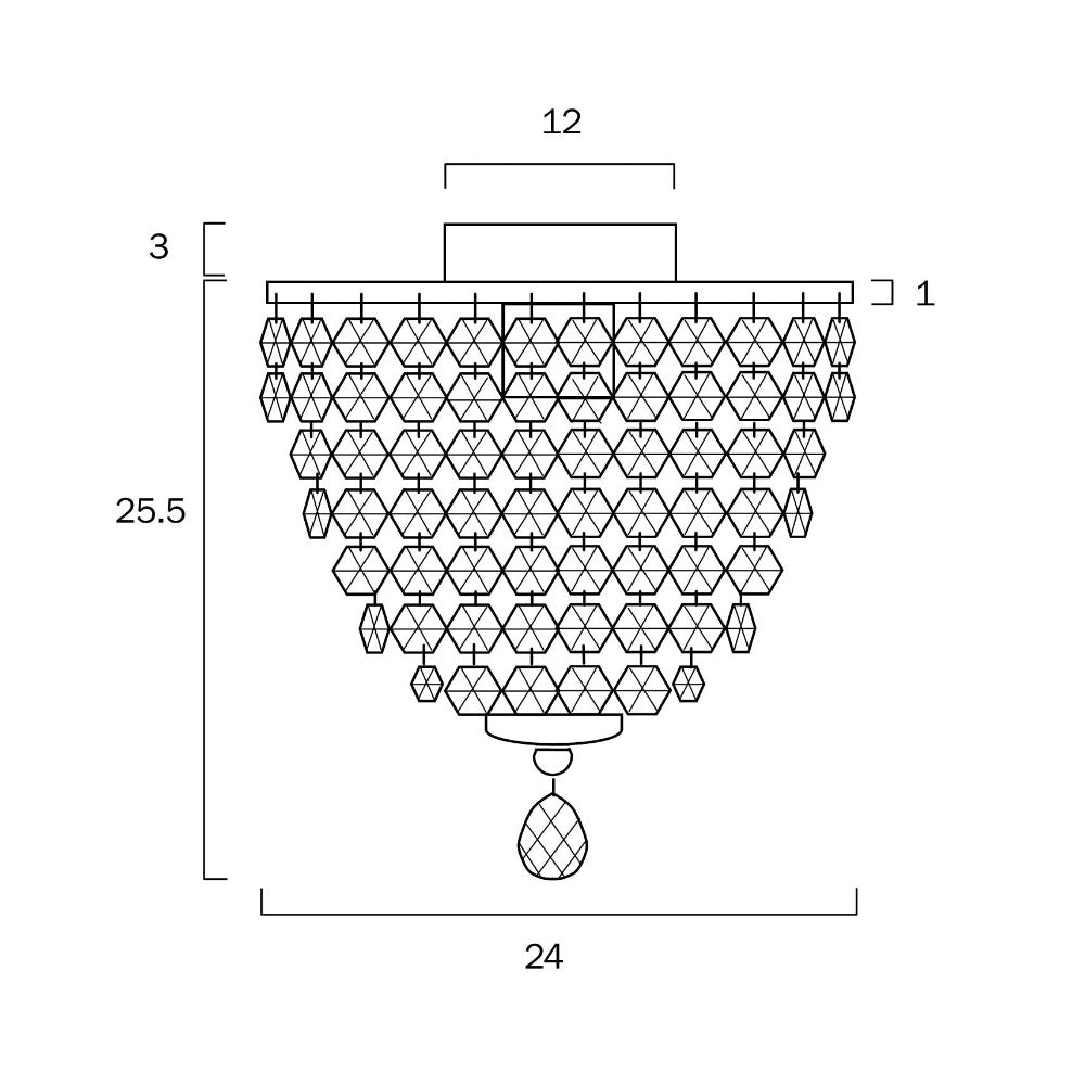 Buy DIY Batten Fix Lights Australia Grace Batten Fix 230mm BLack & Frost - GRACE BF.23-BK