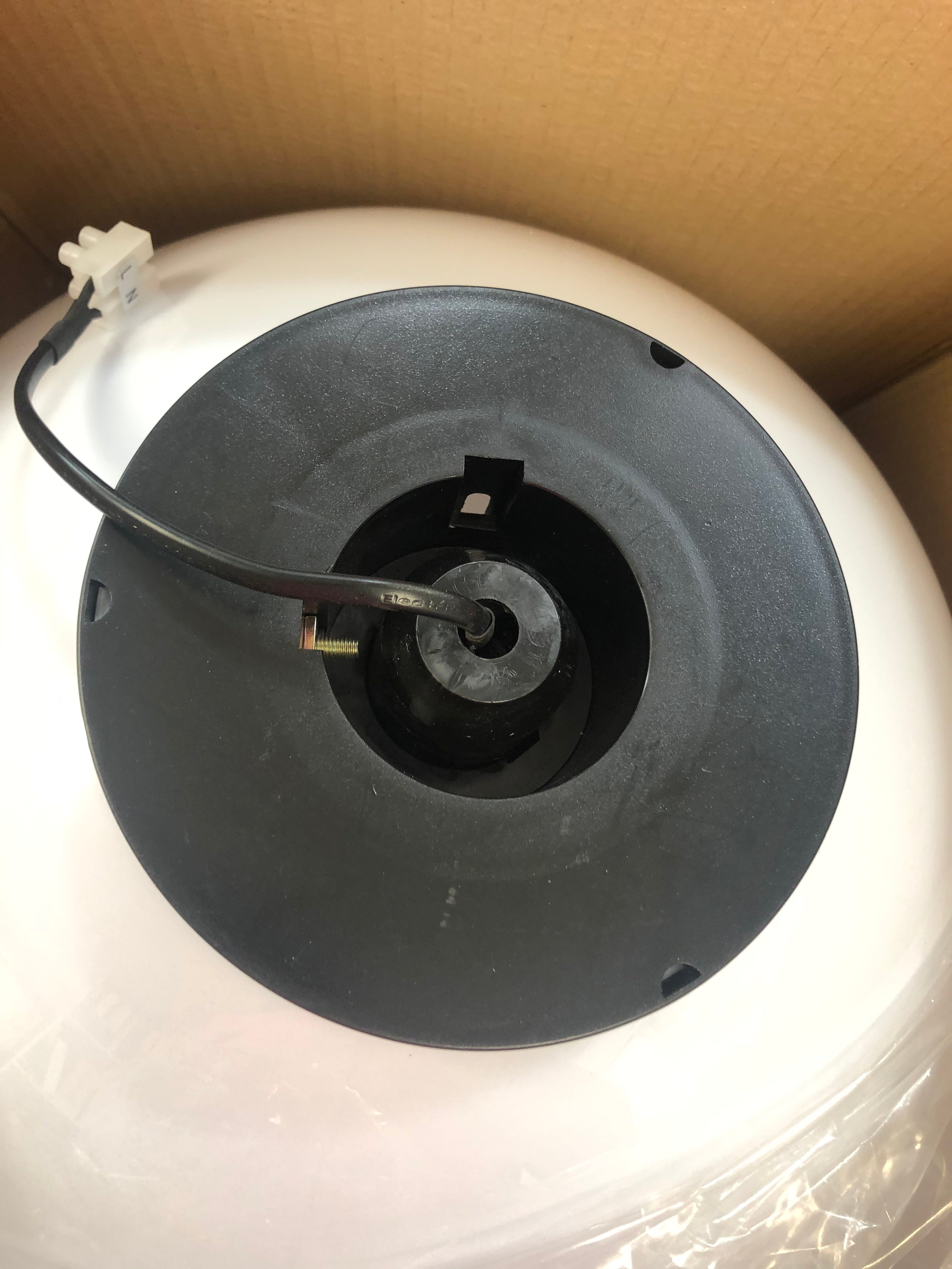 Buy Post Tops Australia Galactic 300mm Opal Acrylic Post Top - OL7010/30OP