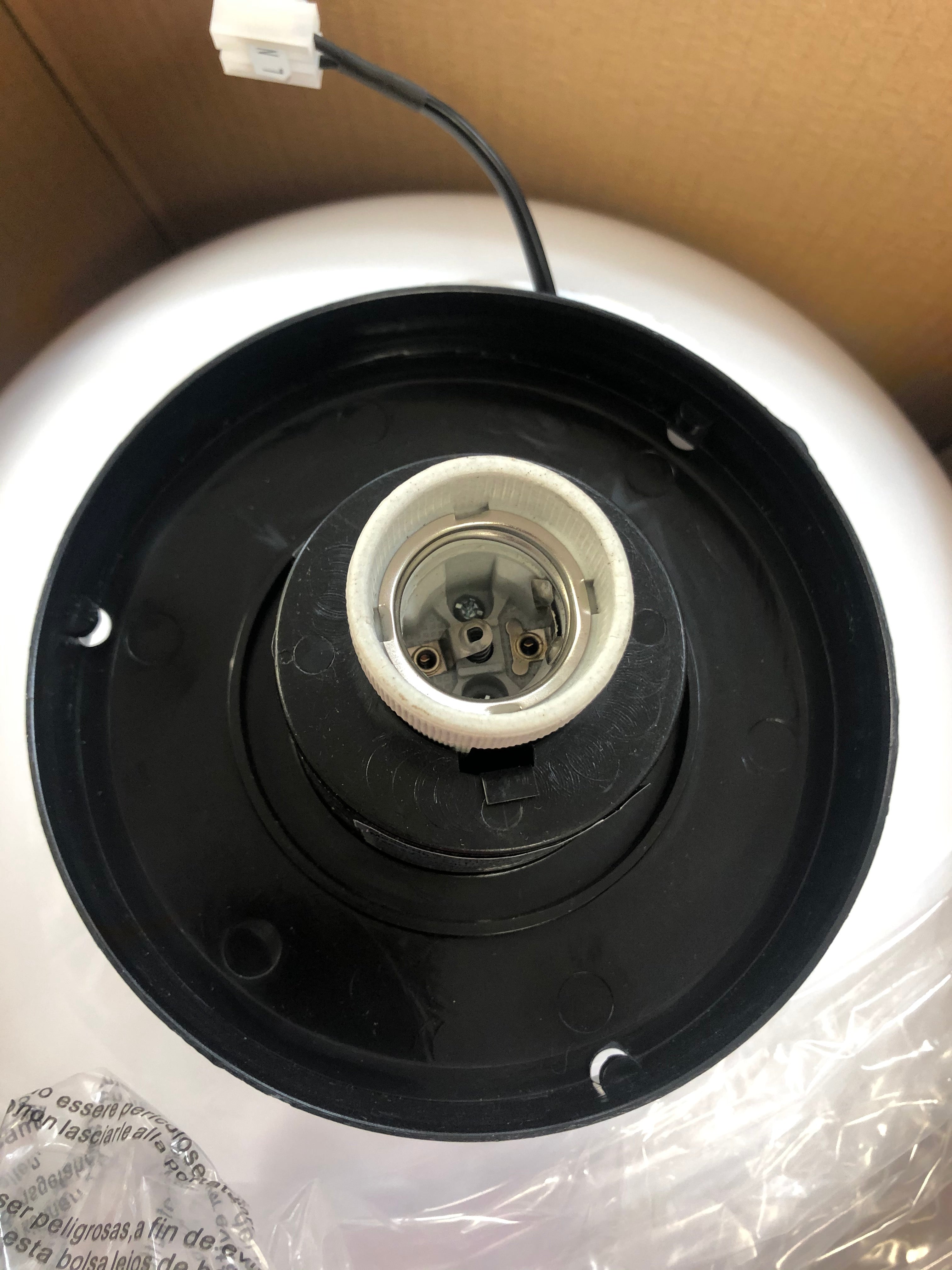 Buy Post Tops Australia Galactic 500mm Opal Acrylic Post Top - OL7010/50OP