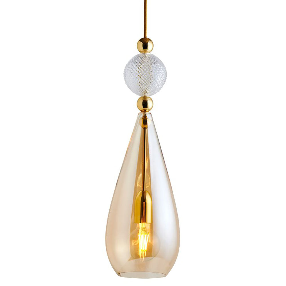 Buy Pendant Lights Australia Smykke Pendant Light W180mm Glass Check Ball - LA101