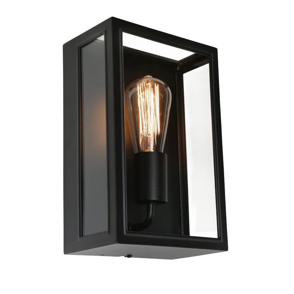 Buy Exterior Wall Lights Australia Harvard Exterior Wall Light Black Metal - HARV1EBLK