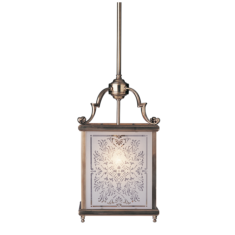Buy Ceiling Lanterns Australia Charles Ceiling Lantern 3 Lights W210mm Etched Glass - HL3-GE