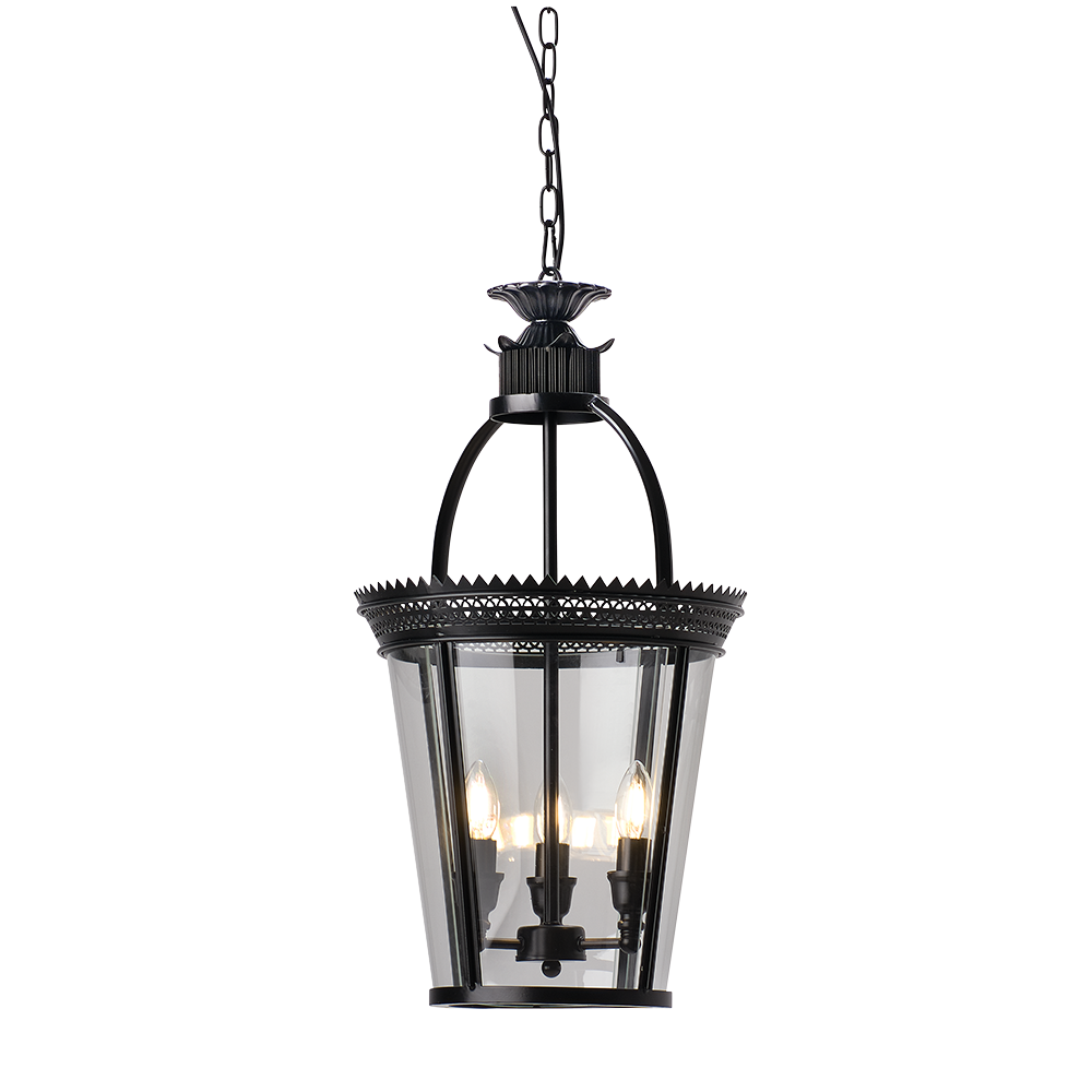 Buy Ceiling Lanterns Australia Ceiling Lantern 3 Lights W350mm Black - HL-PD0113P-3