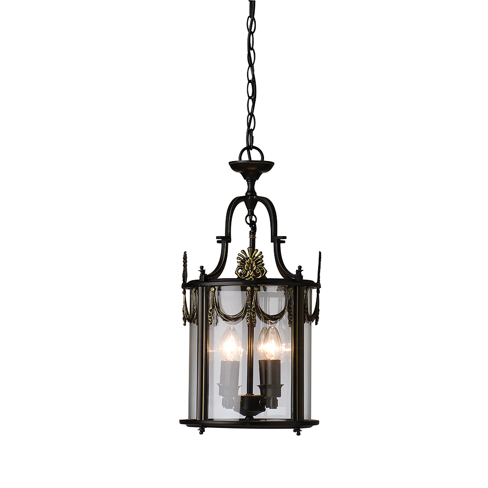 Buy Ceiling Lanterns Australia Ceiling Lantern 4 Lights W280mm Black Bronze Glass - HL-873-BZ