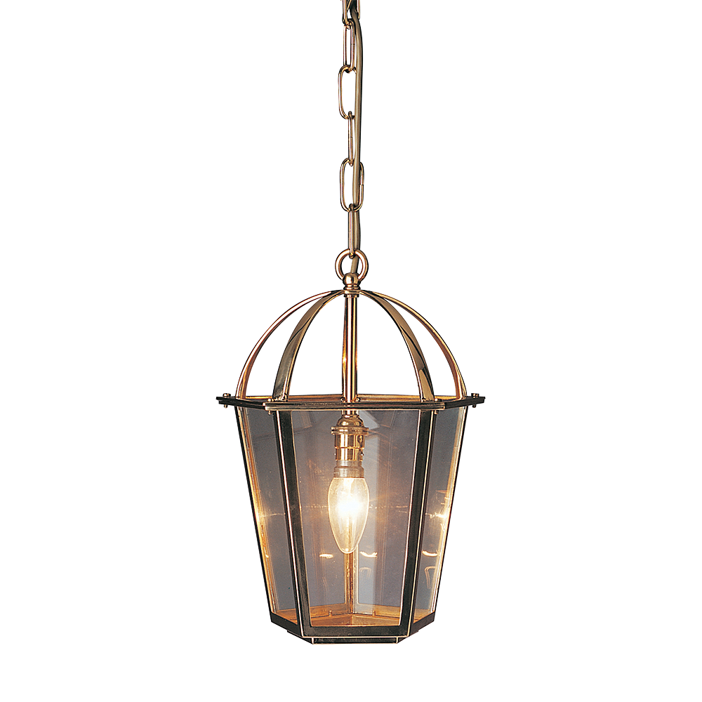 Washington Ceiling Lantern Light W220mm Glass - HLS82