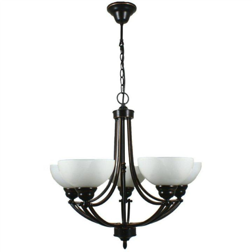 Buy Pendant Lights Australia Houston 5 Light Pendant Bronze - 1000254