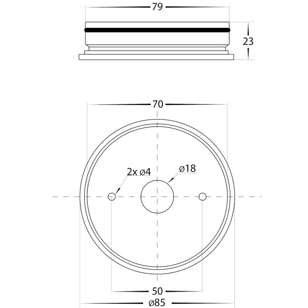 Buy Up / Down Wall Lights Australia Maxi Tivah Up & Down Wall Pillar Light Black 3CCT - HV1028T