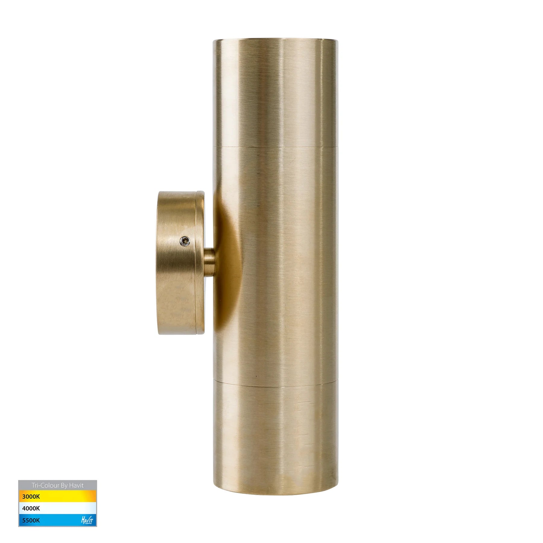 Buy Up / Down Wall Lights Australia Tivah Up & Down Wall Lights Solid Brass 3 CCT - HV1057GU10T