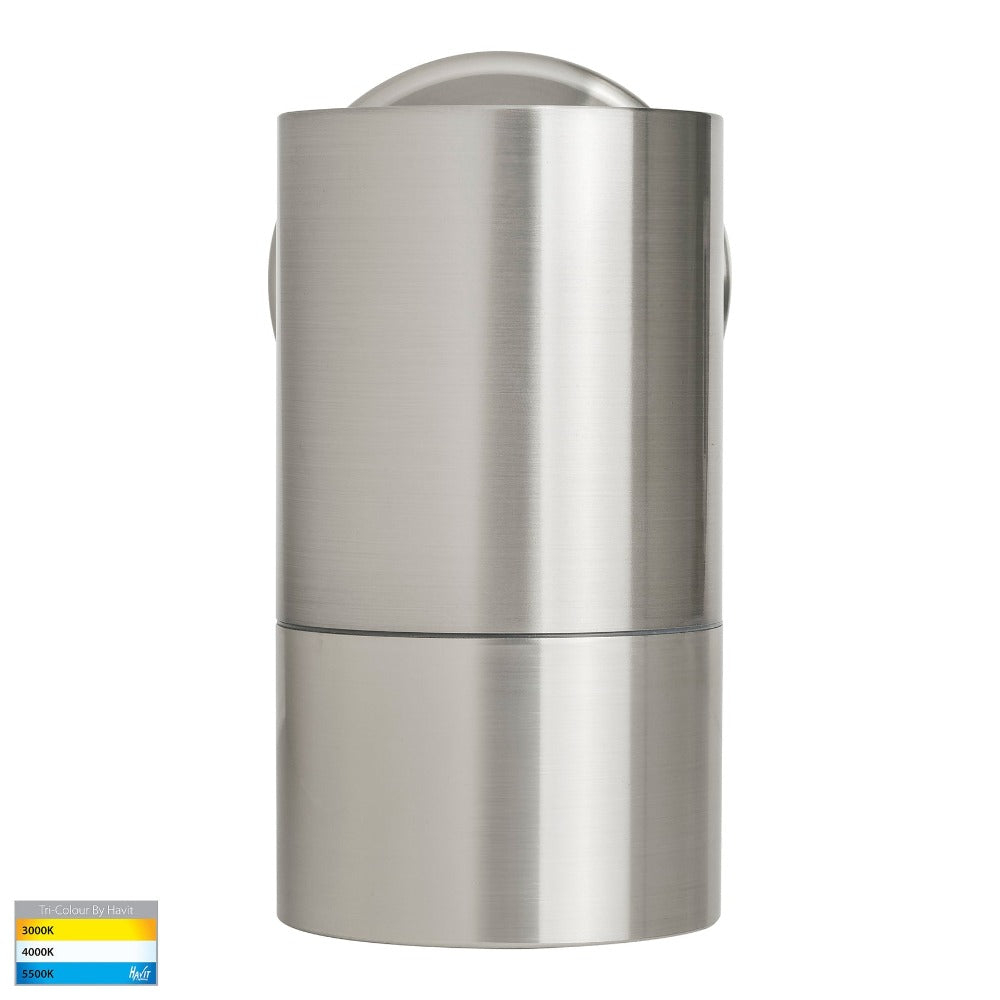 Buy Exterior Wall Lights Australia Maxi Tivah Fixed Down Wall Light 316 Stainless Steel 3CCT - HV1108T