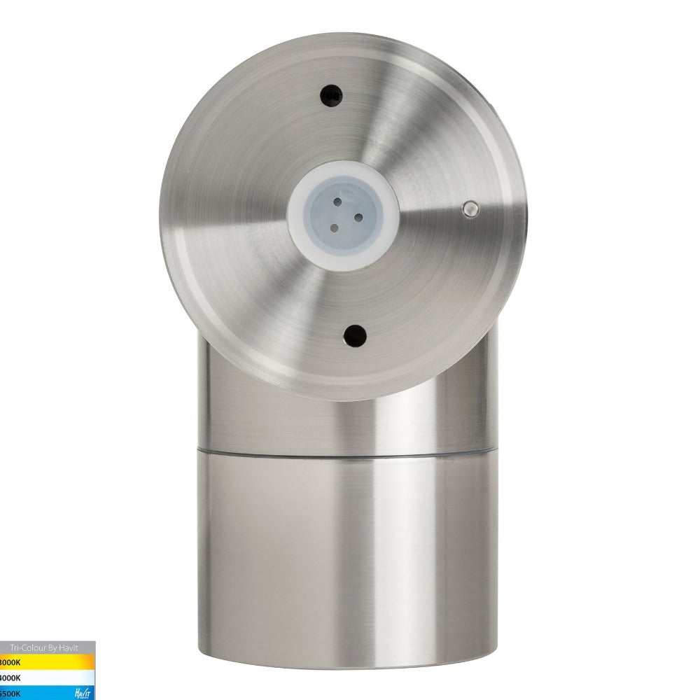 Buy Exterior Wall Lights Australia Maxi Tivah Fixed Down Wall Light 316 Stainless Steel 3CCT - HV1108T