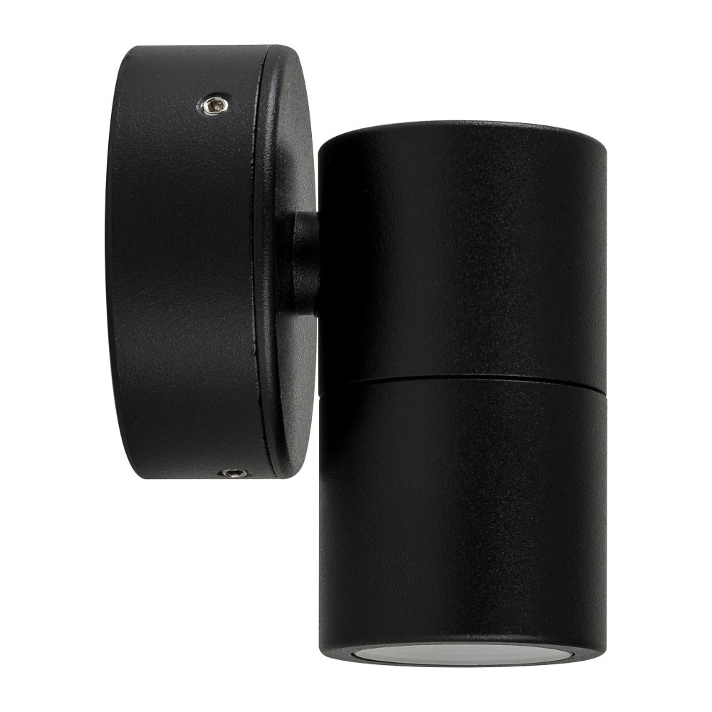 Buy Exterior Wall Lights Australia Mini Tivah Fixed Down Wall Light Black - HV1127MR11NW