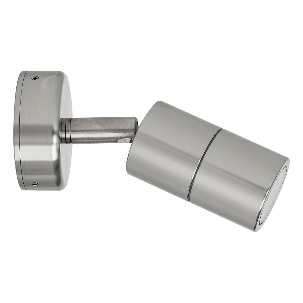 Buy Exterior Wall Lights Australia Mini Tivah Single Adjustable Wall Light 316 Stainless Steel 4000K - HV1207MR11NW