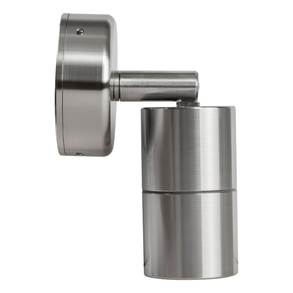 Buy Exterior Wall Lights Australia Mini Tivah Single Adjustable Wall Light 316 Stainless Steel 4000K - HV1207MR11NW