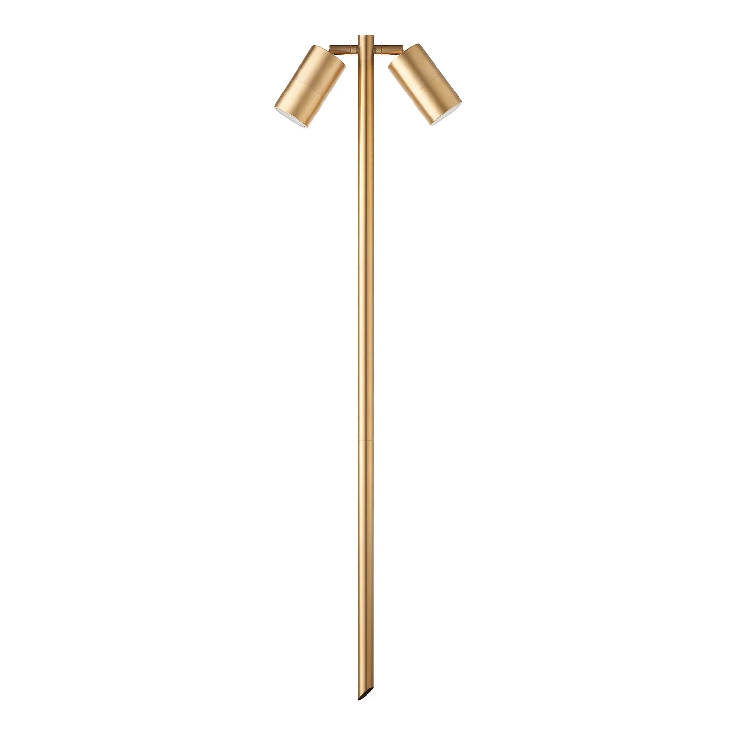 Buy Spike Lights Australia Tivah LED Spike 2 Spotlights 12V DC Solid Brass 3 CCT - HV1405T-BR