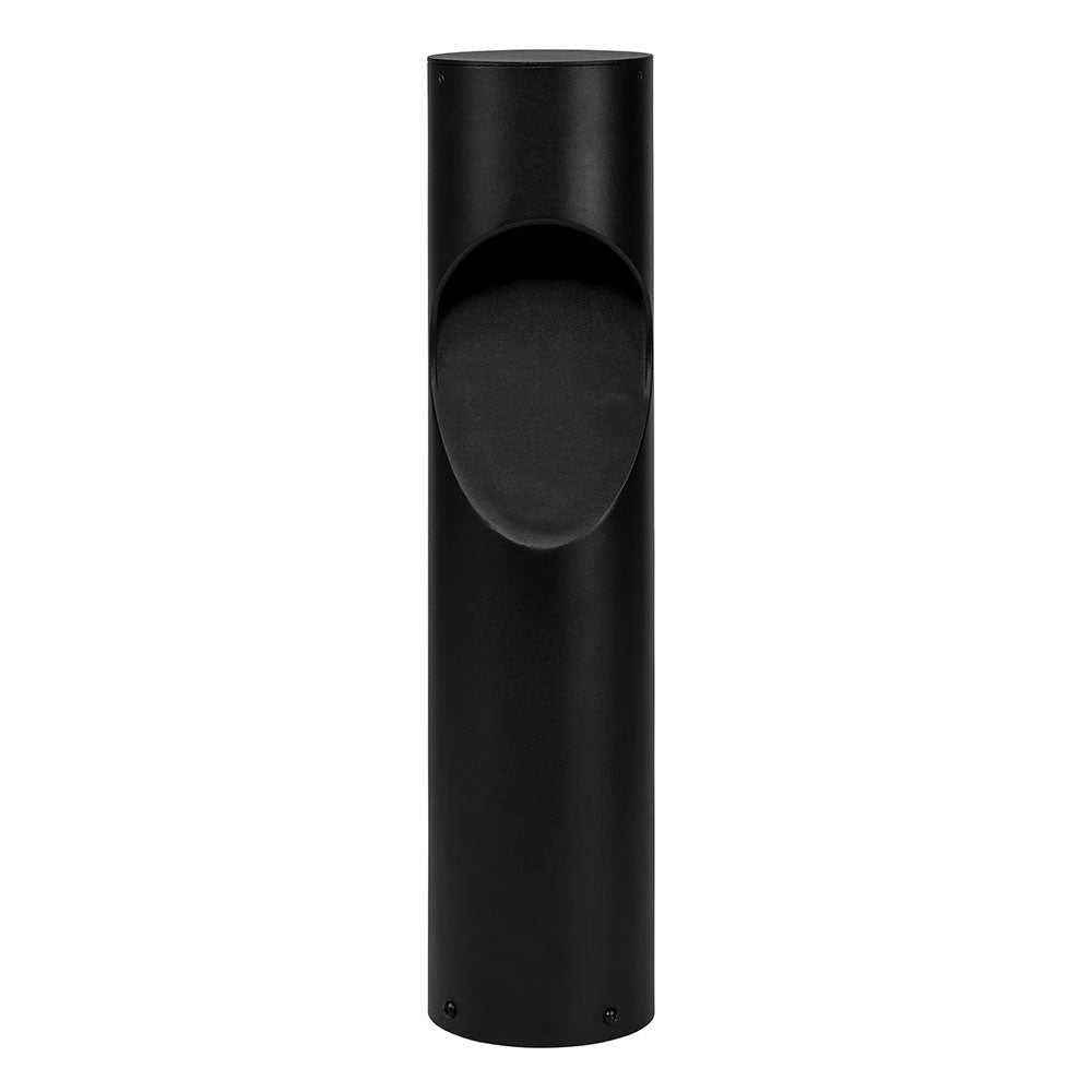 Buy Bollard Lights Australia Fedor Round Bollard Light H525mm Black Aluminium 3 CCT - HV1630T-BLK-240V-RND
