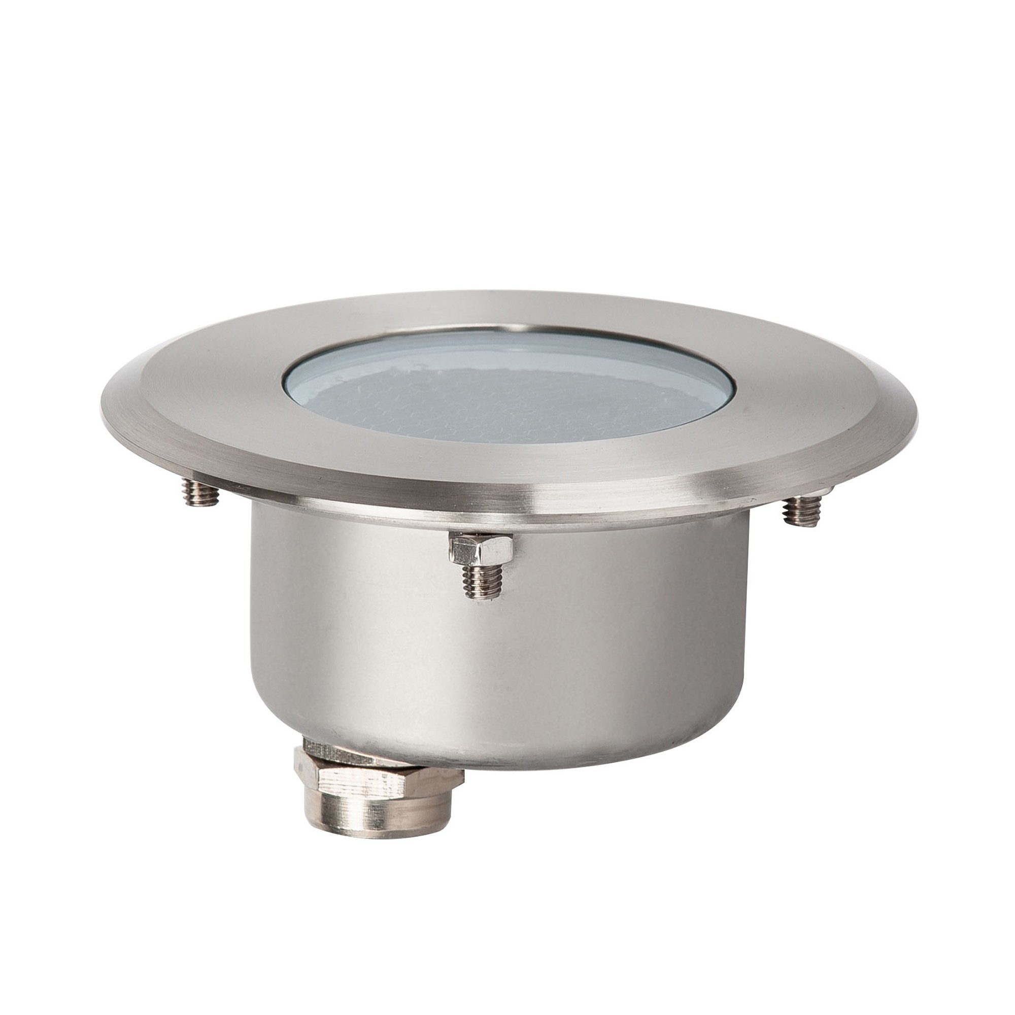 Buy Inground Lights Australia HV1841C Split In-ground Uplighter Round 5500K 100mm Face 316 Stainless Steel