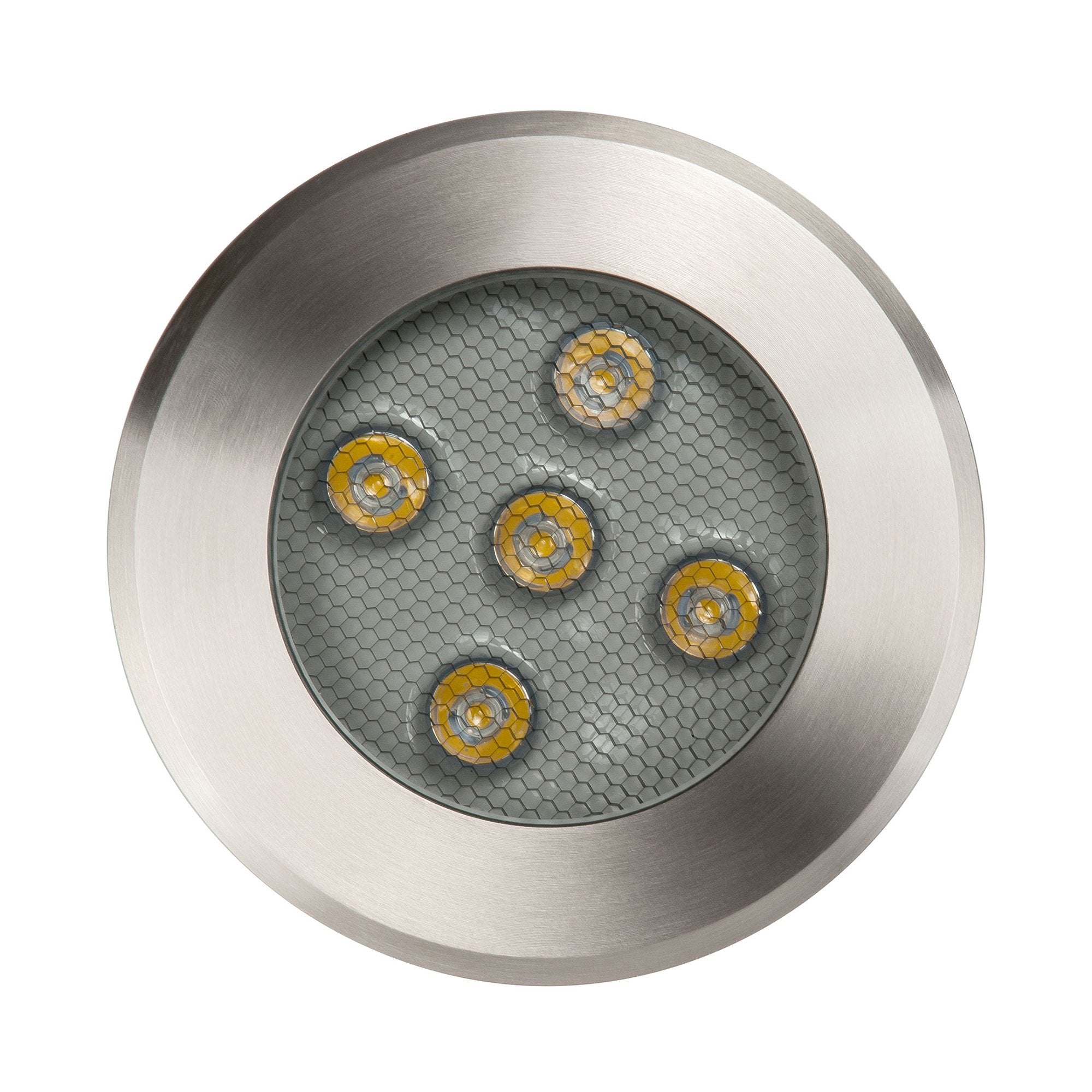 Buy Inground Lights Australia HV1842C Split In-ground Uplighter Round 5500K 150mm Face 316 Stainless Steel
