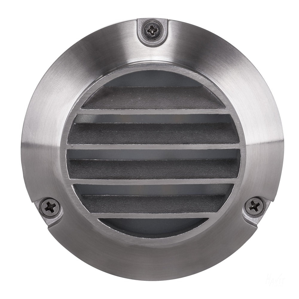 Buy Outdoor Step Lights Australia Pinta Louvered Step Light 316 Stainless Steel 3CCT - HV2905T-12V