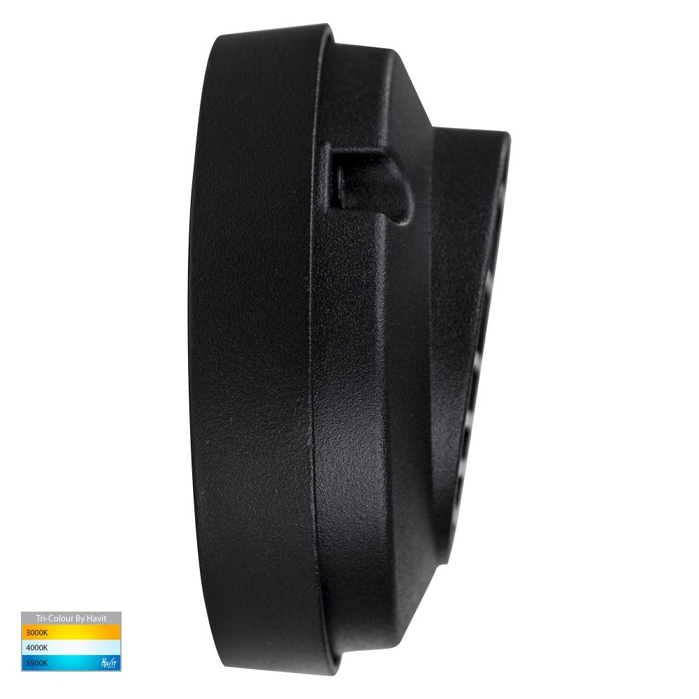 Buy Outdoor Step Lights Australia Pinta Step Light Black 12V 3CCT- HV2925T-12V