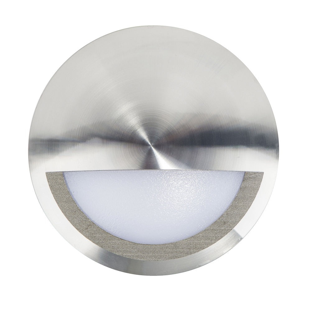 Buy Outdoor Step Lights Australia Nava LED Step Light Titanium 240V 5500K - HV2961C-TTM-240V