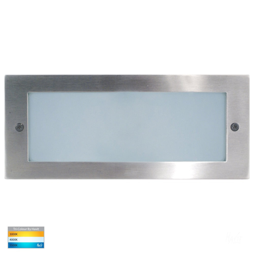 Buy Brick Lights Australia Bata LED Brick Light 316 Stainless Steel 3CCT - HV3003T-SS316-240V