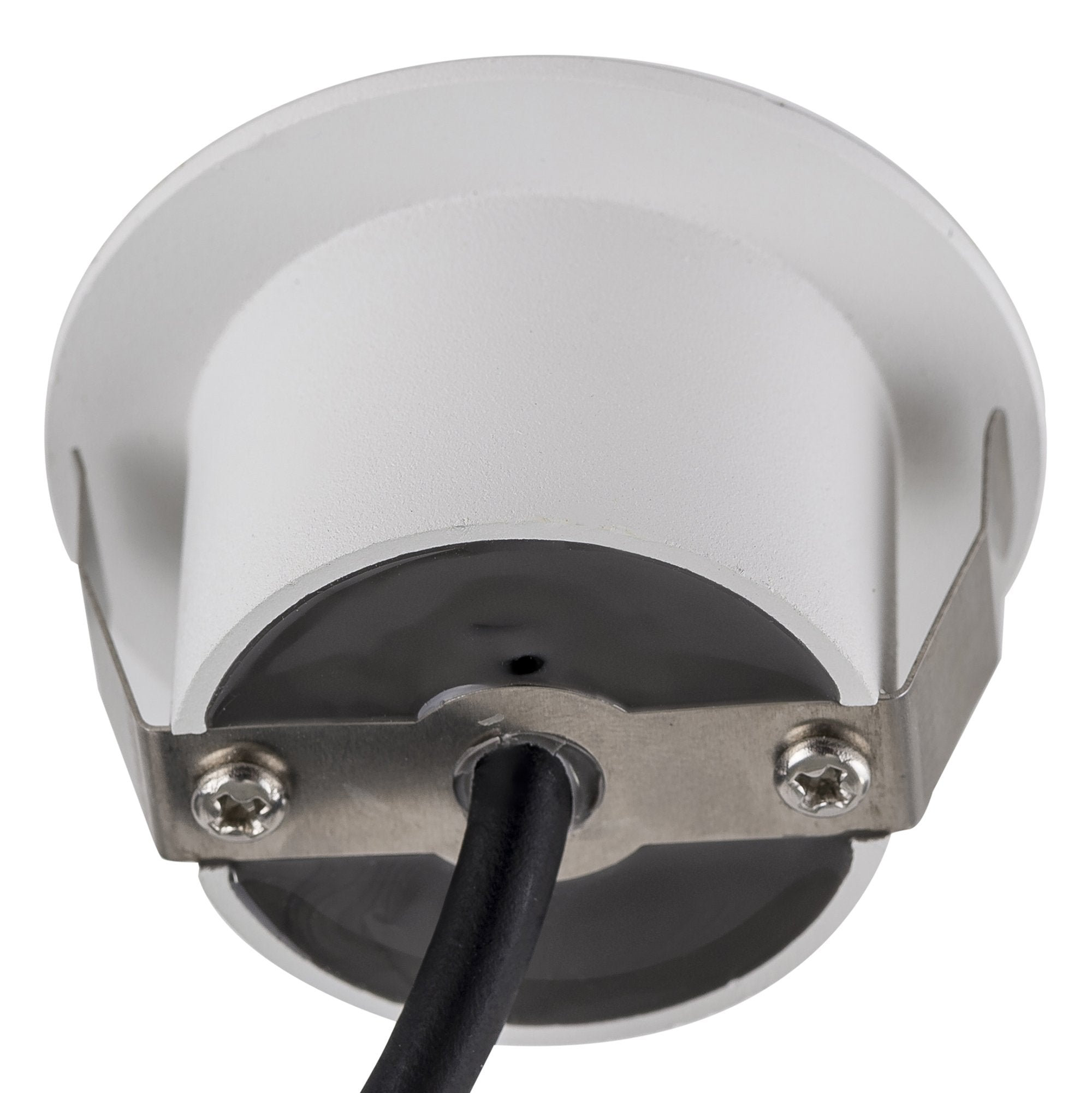 Buy Outdoor Step Lights Australia HV3206C-WHT Mini Reces Mini Recessed Round Step Light 5500K White Aluminium