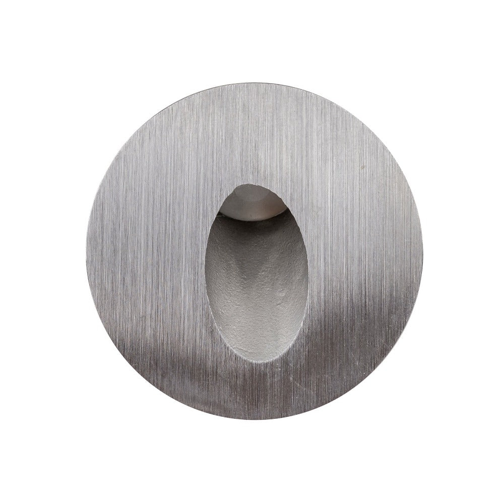 Buy Outdoor Step Lights Australia Mini Reces Round Step Light 316 Stainless Steel 4000K - HV3206N-SS316
