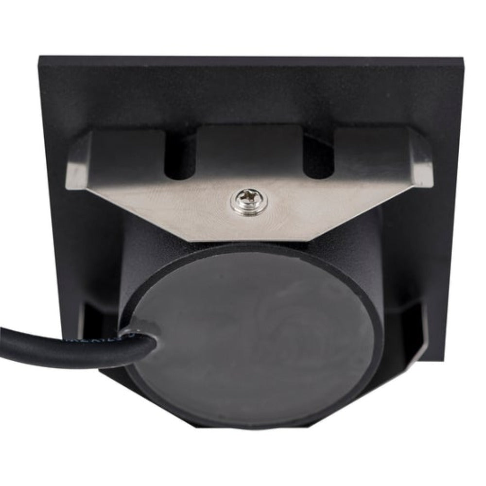 Buy Outdoor Step Lights Australia Reces Square Step Light Black 4000K - HV3215N-BLK