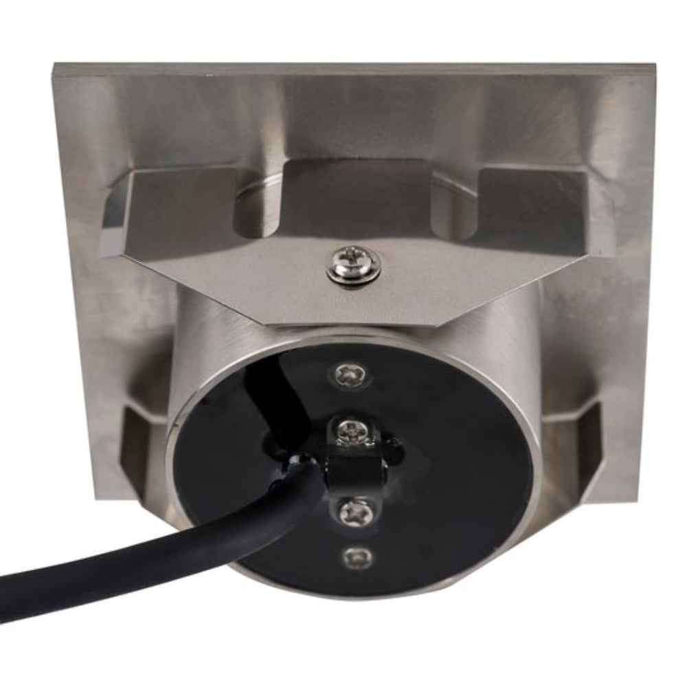 Buy Outdoor Step Lights Australia Reces Square Step Light 316 Stainless Steel 4000K - HV3215N-SS316