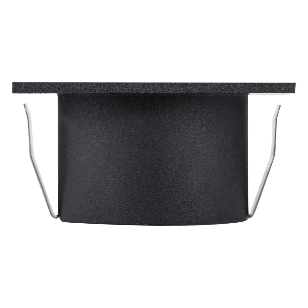 Buy Outdoor Step Lights Australia Mini Reces Square Recessed Step Light Black 5500K - HV3216W-BLK