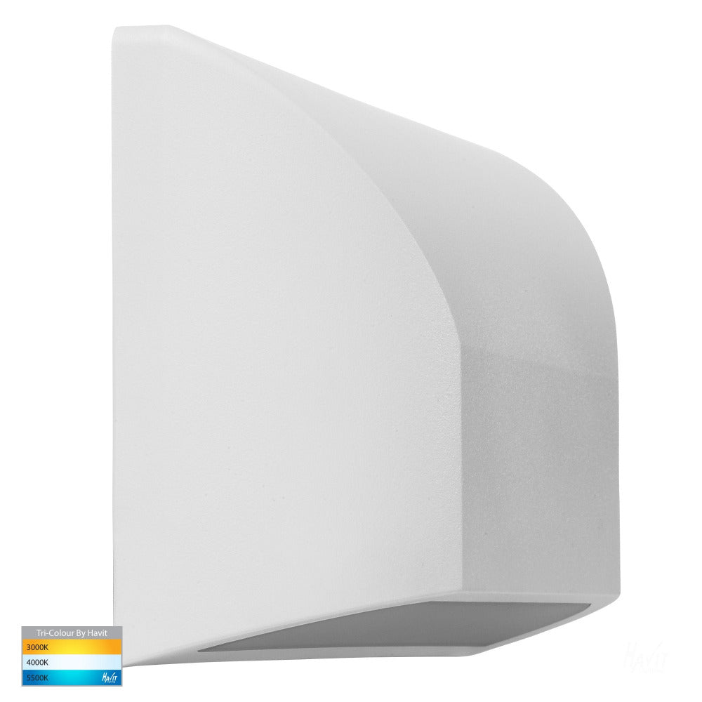 Buy Outdoor Step Lights Australia Seevive Rectangular LED Step Light White 3CCT - HV3225T-WHT