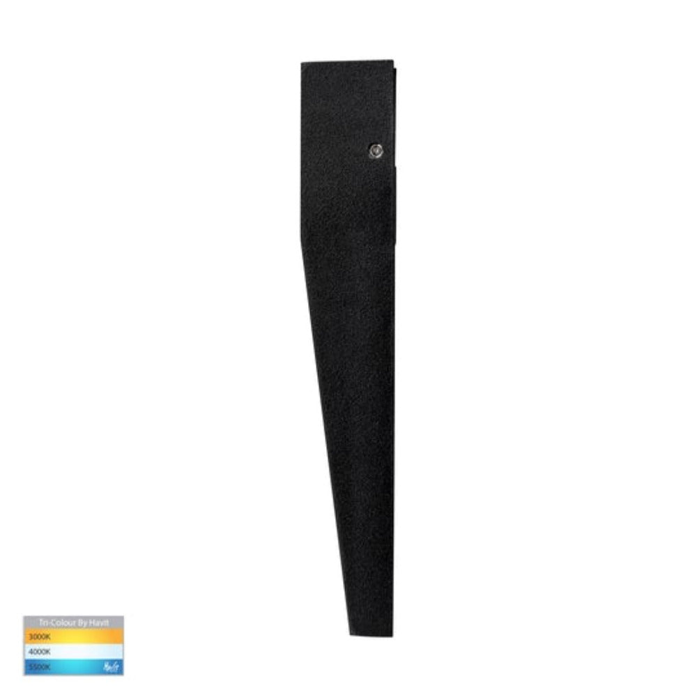 Buy Outdoor Step Lights Australia Fino Square LED Outdoor Step Light 6W Black 3CCT - HV3269T-BLK-12V-SQ