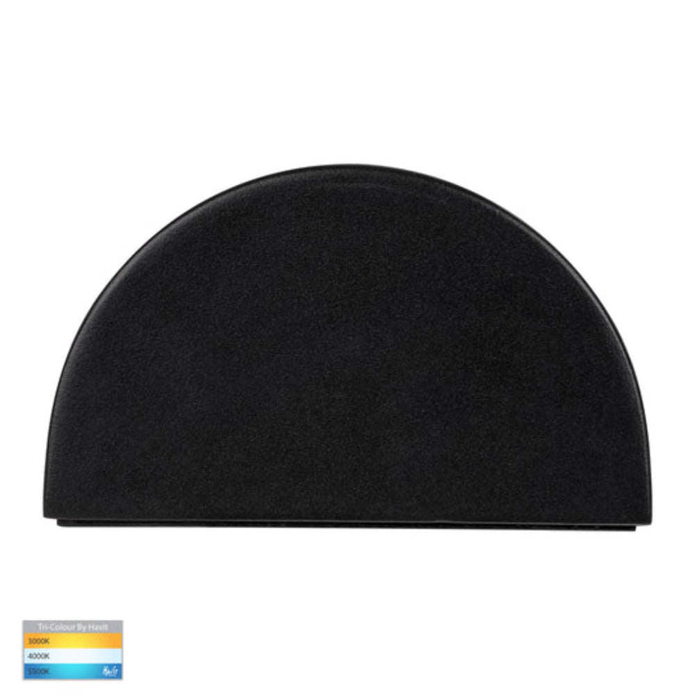 Buy Outdoor Step Lights Australia Mood LED Outdoor Step Light 6W Black 316 Stainless Steel 3CCT - HV3282T-BLK