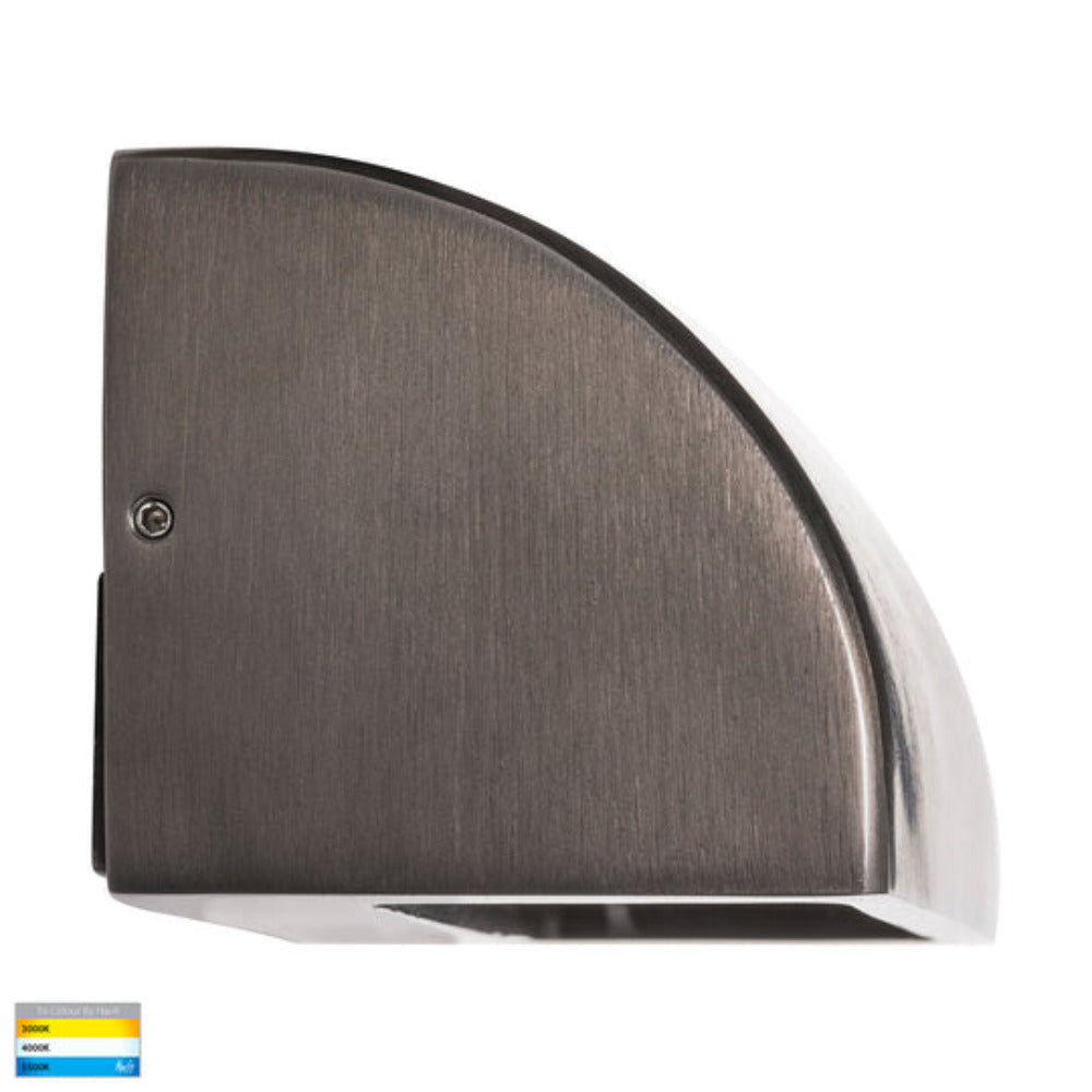 Buy Outdoor Step Lights Australia Ridge LED Outdoor Step Light 6W Graphite 3CCT - HV3283T-GPH