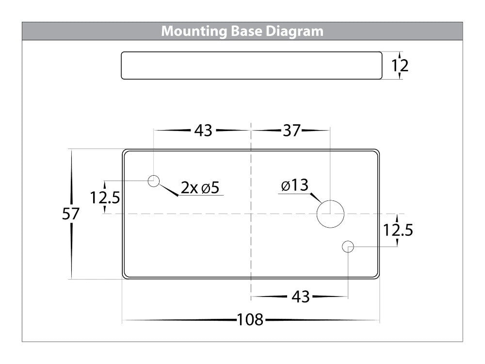 Buy Outdoor Step Lights Australia Ridge Surface Mounted Step Light Black 316 Stainless Steel 3CCT- HV3283T-BLK