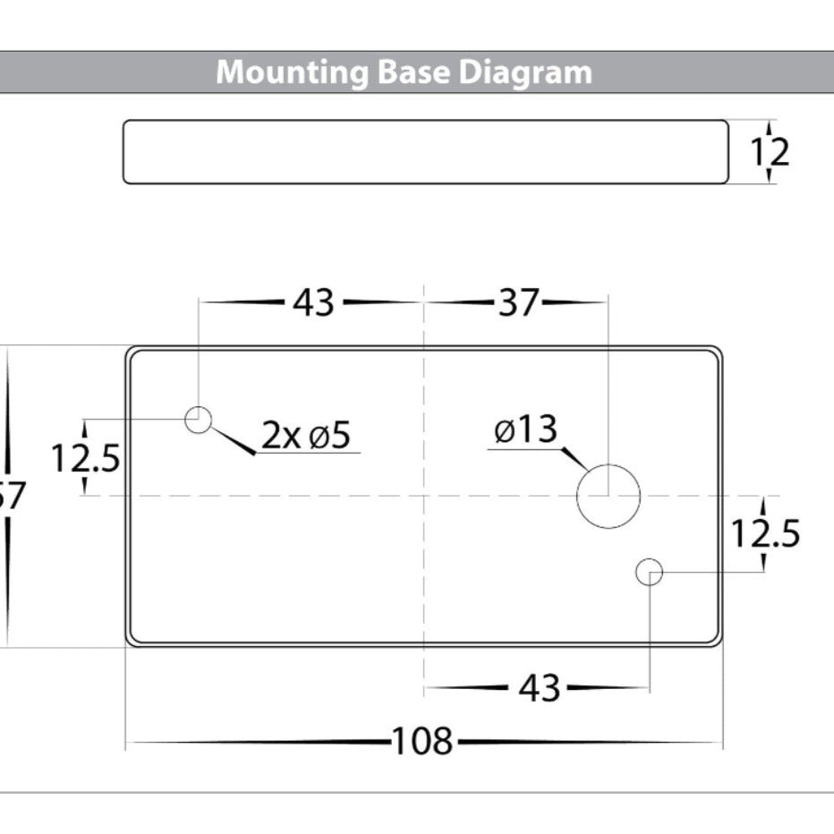 Buy Outdoor Step Lights Australia Ridge Surface Mounted Step Light 316 Stainless Steel 3CCT- HV3283T-SS316