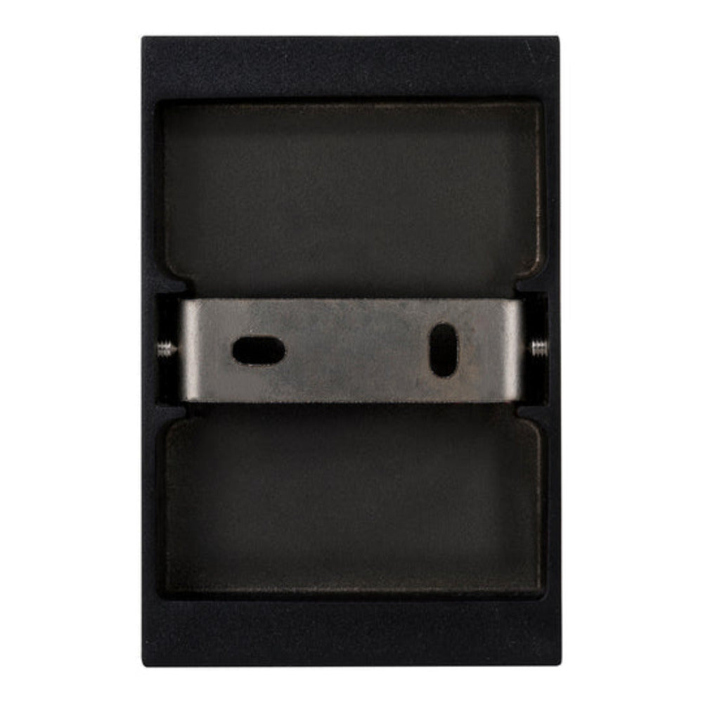 Buy Up / Down Wall Lights Australia Stylez Up / Down LED Wall Light Black 316 Stainless Steel 5500K - HV3289C-BLK