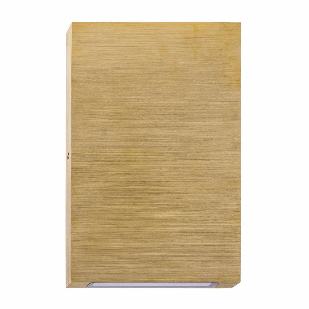 Buy Up / Down Wall Lights Australia Stylez Surface Mounted Up / Down Wall Light Brass 5500K - HV3289C-BR