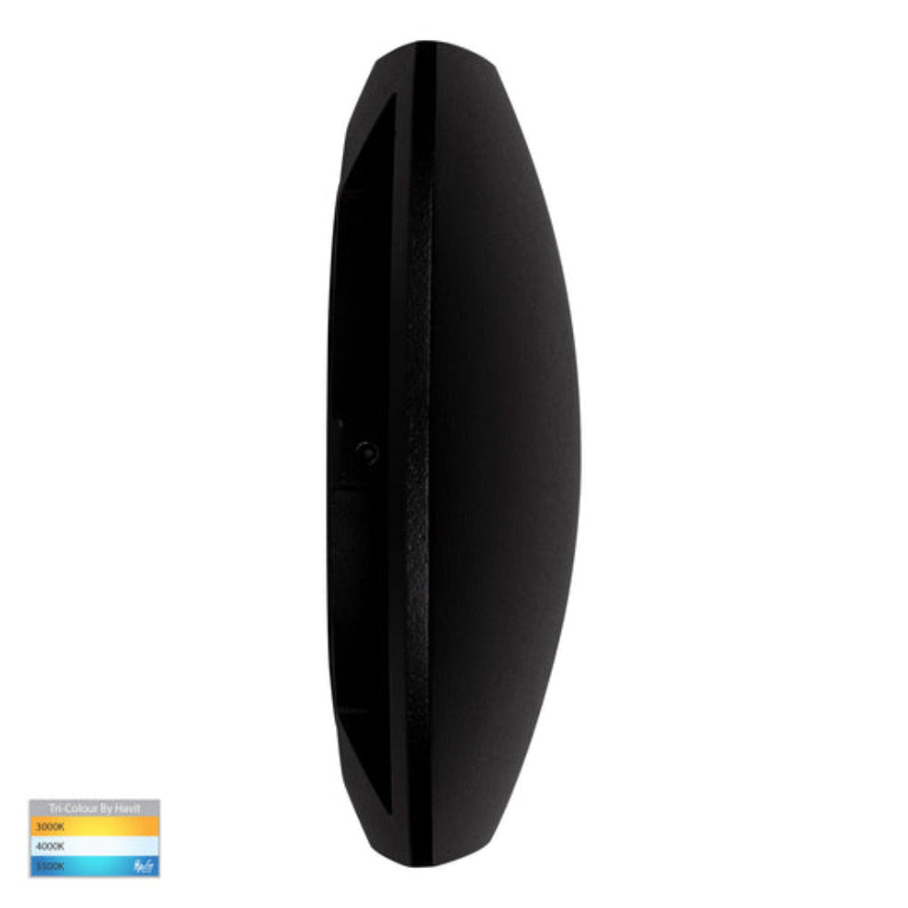 Buy Up / Down Wall Lights Australia Cara Up / Down LED Wall Light Black 3CCT - HV35021T-BLK
