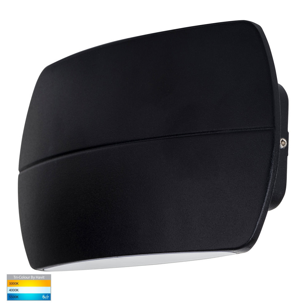 Buy Up / Down Wall Lights Australia Cara Up-Down Black 3CCT - HV35022T-BLK