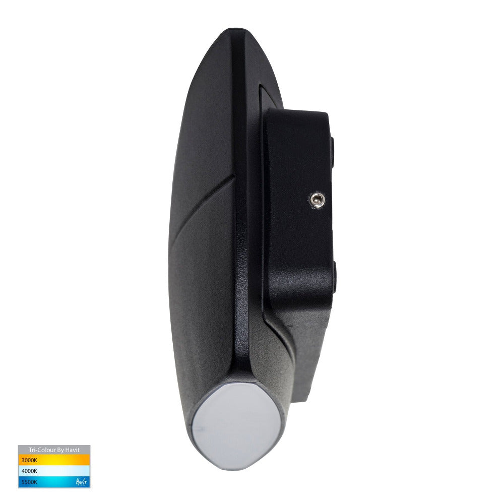 Buy Up / Down Wall Lights Australia Cara Up-Down Black 3CCT - HV35022T-BLK