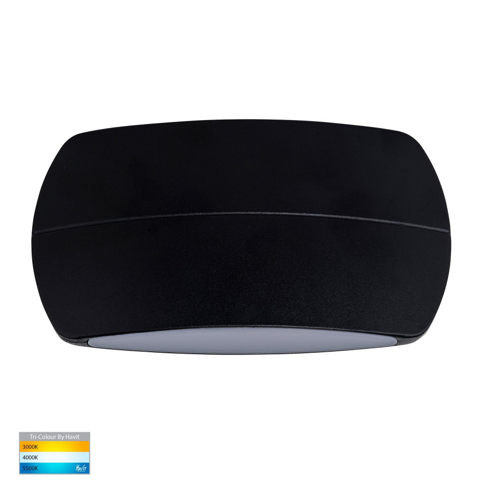 Buy Up / Down Wall Lights Australia Cara Up-Down Black 3CCT - HV35022T-BLK
