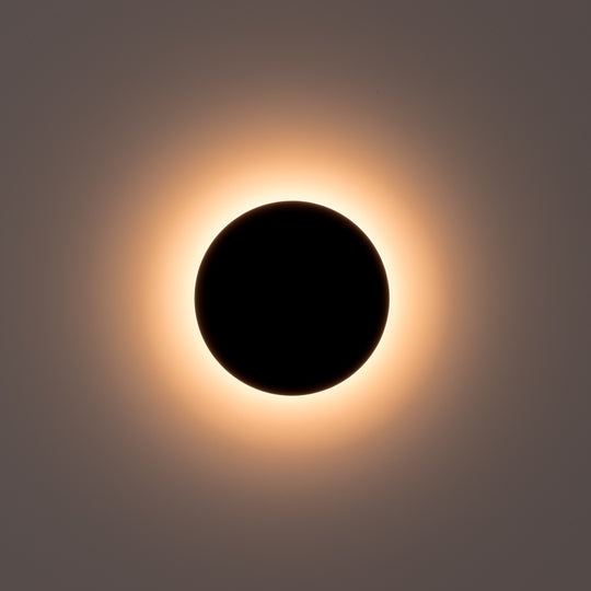 Buy Exterior Wall Lights Australia Halo LED Wall Light 12W Black 3CCT - HV3592T-BLK